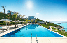 Panshet resort with swimming pool
